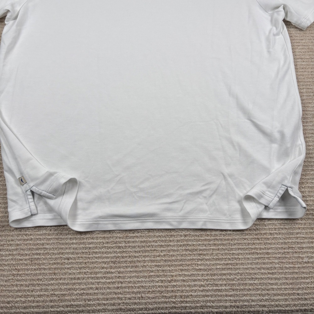 Tommy Bahama Polo Shirt Mens XL White Emfielder Island Life Coastal Tropical - Picture 4 of 12
